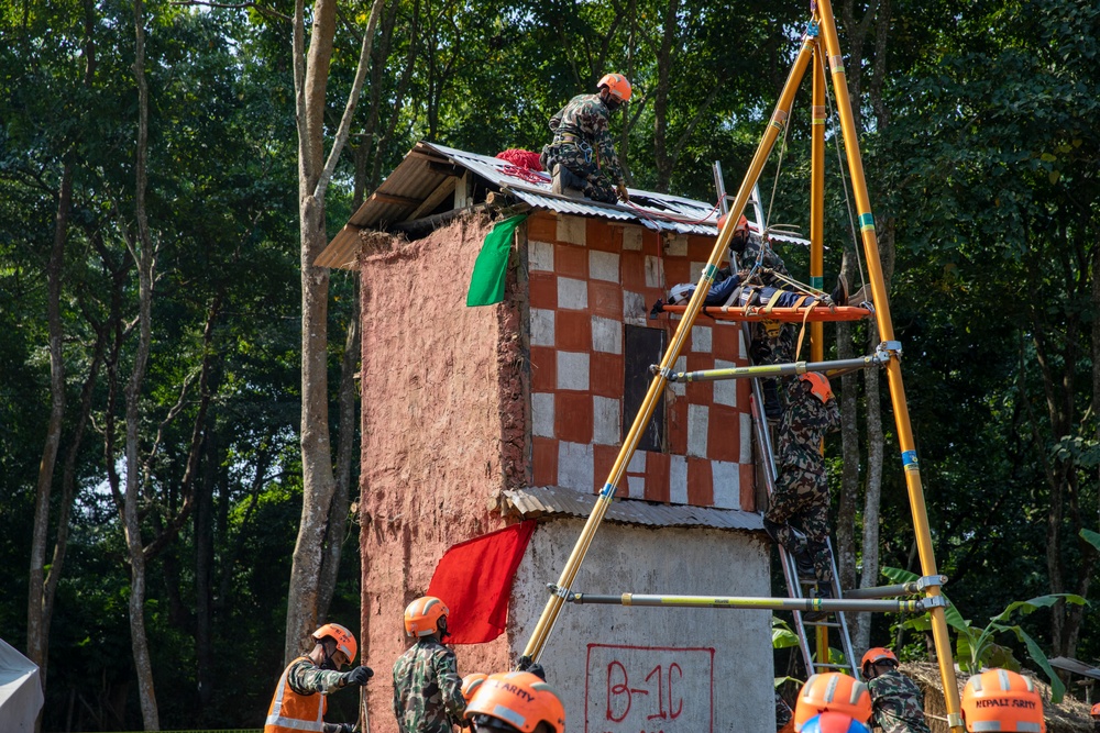 2023 Nepal DREE FTX- Collapsed Structure Search and Rescue demonstration