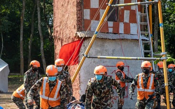 2023 Nepal DREE FTX- Collapsed Structure Search and Rescue demonstration
