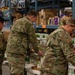 Eielson First Sergeant's Council assemble Thanksgiving bags