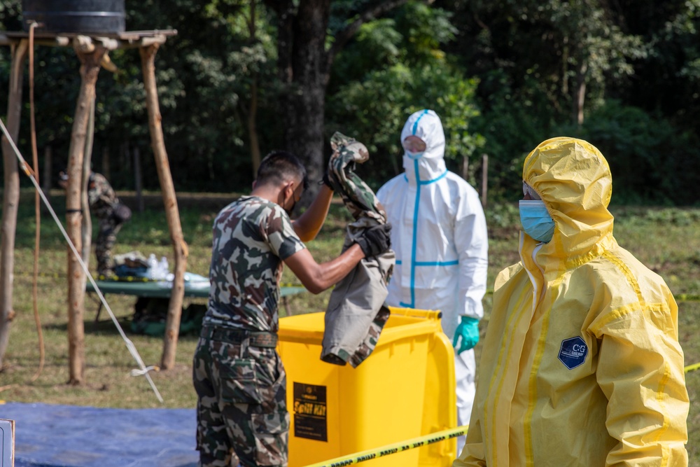 2023 Nepal DREE FTX- HAZMAT demonstration