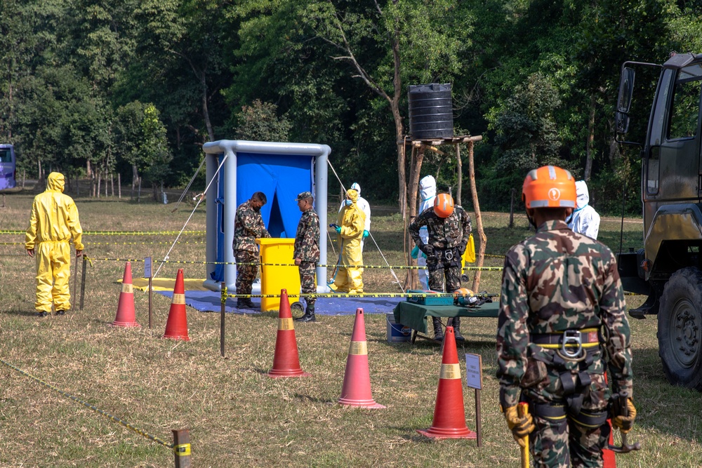 2023 Nepal DREE FTX- HAZMAT demonstration