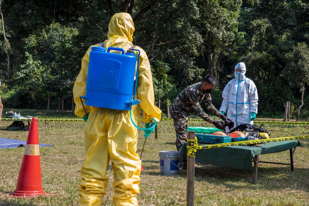2023 Nepal DREE FTX- HAZMAT demonstration