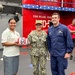 Pacific Partnership 2023: Mission Commander meets with Tonga's Oceania Sevens U18 Women's Rugby Team.