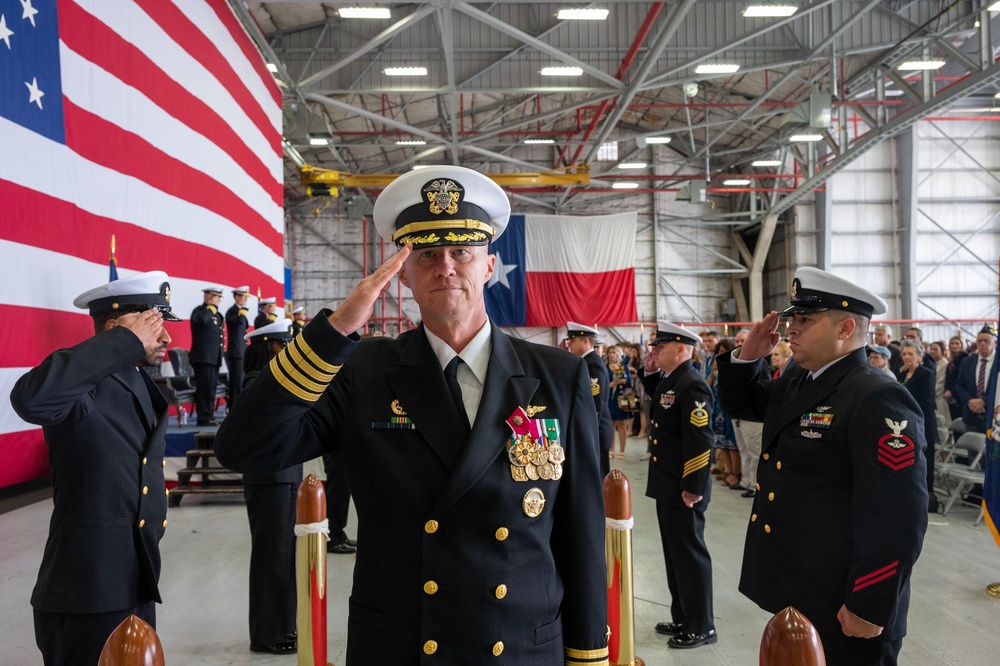 NAS JRB Fort Worth Change of Command Ceremony