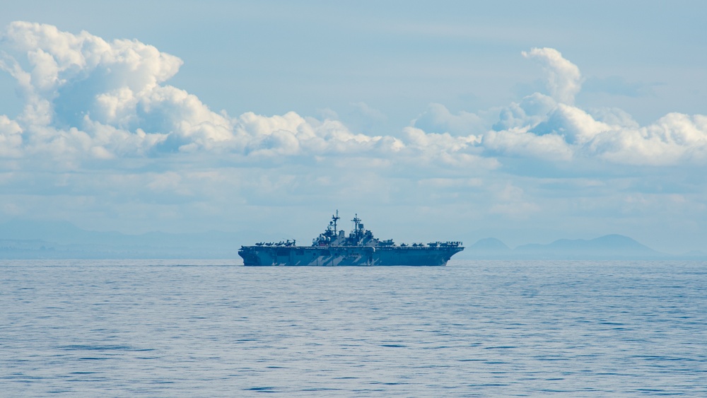 USS Boxer (LHD 4) Underway