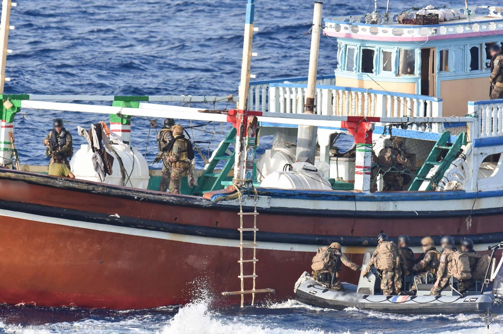 CMF’s French-led Combined Task Force 150 Seizes $34 Million in Illegal Narcotics at Sea CMF’s French-led Combined Task Force 150 Seizes $34 Million in Illegal Narcotics at Sea