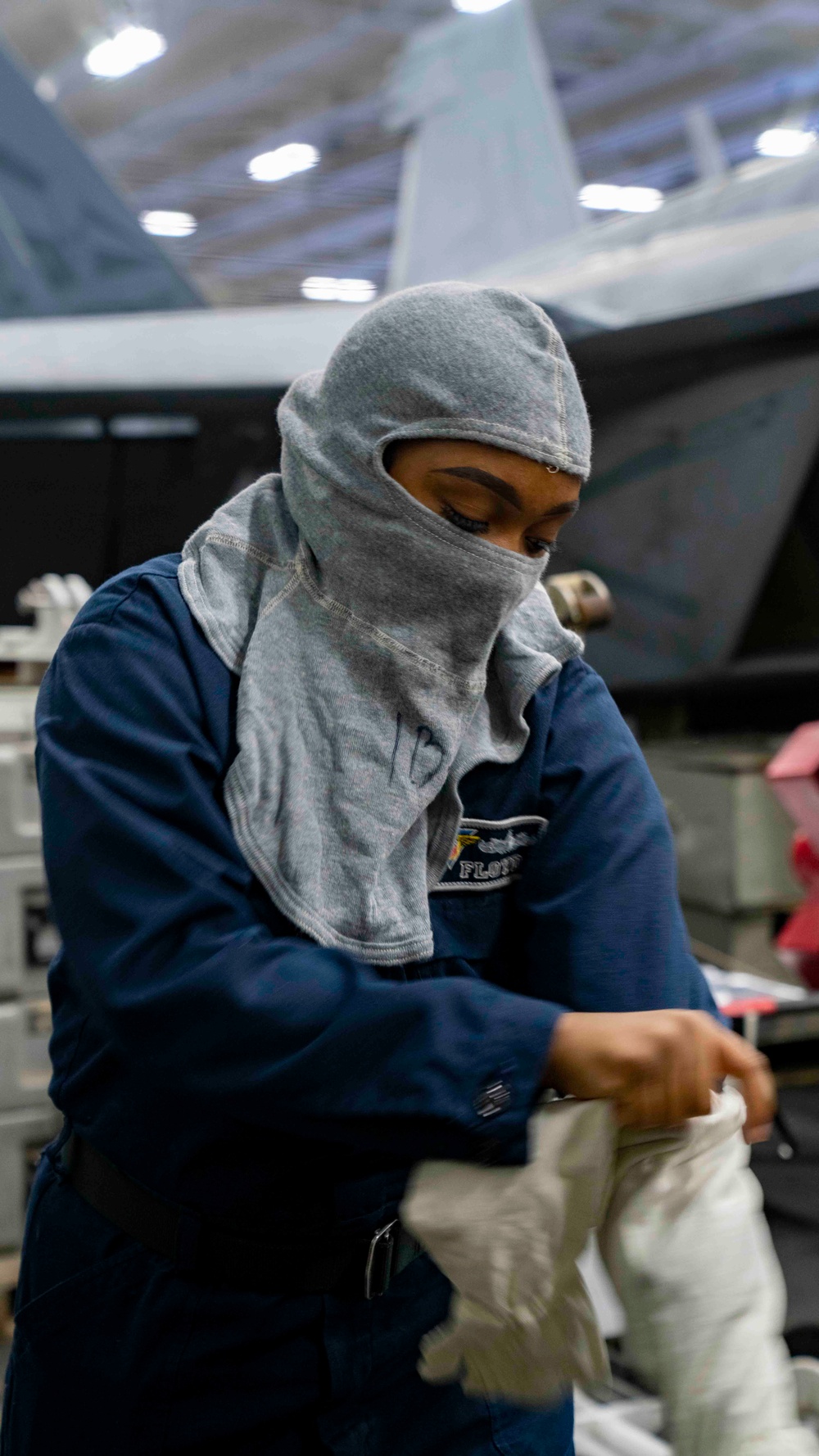 USS Carl Vinson (CVN 70) Conducts a General Quarters Drill
