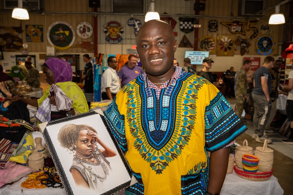 Camp Lemonnier Celebrates Art and Culture at Biannual Djiboutian Bazaar