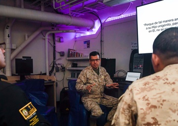 15th MEU Hosts Bilingual Religious Services Aboard Boxer