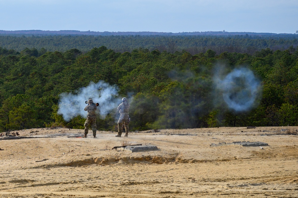 Bravo Co. 1-114th Infantry AT4 Range