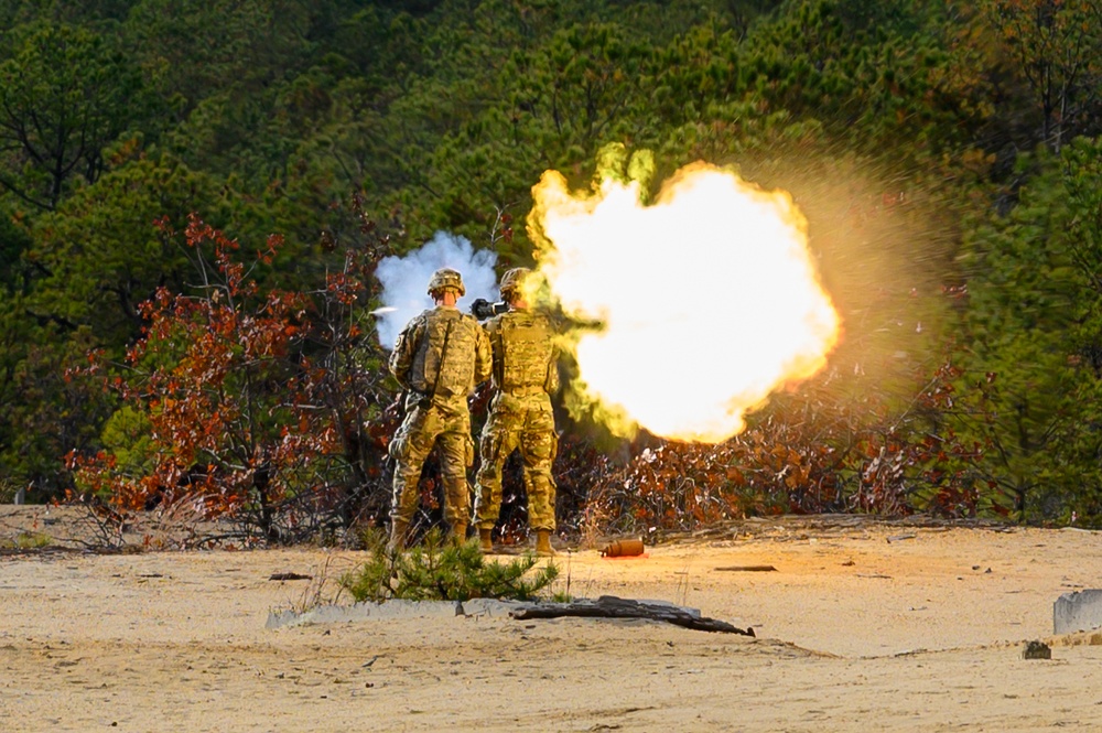 Bravo Co. 1-114th Infantry AT4 Range