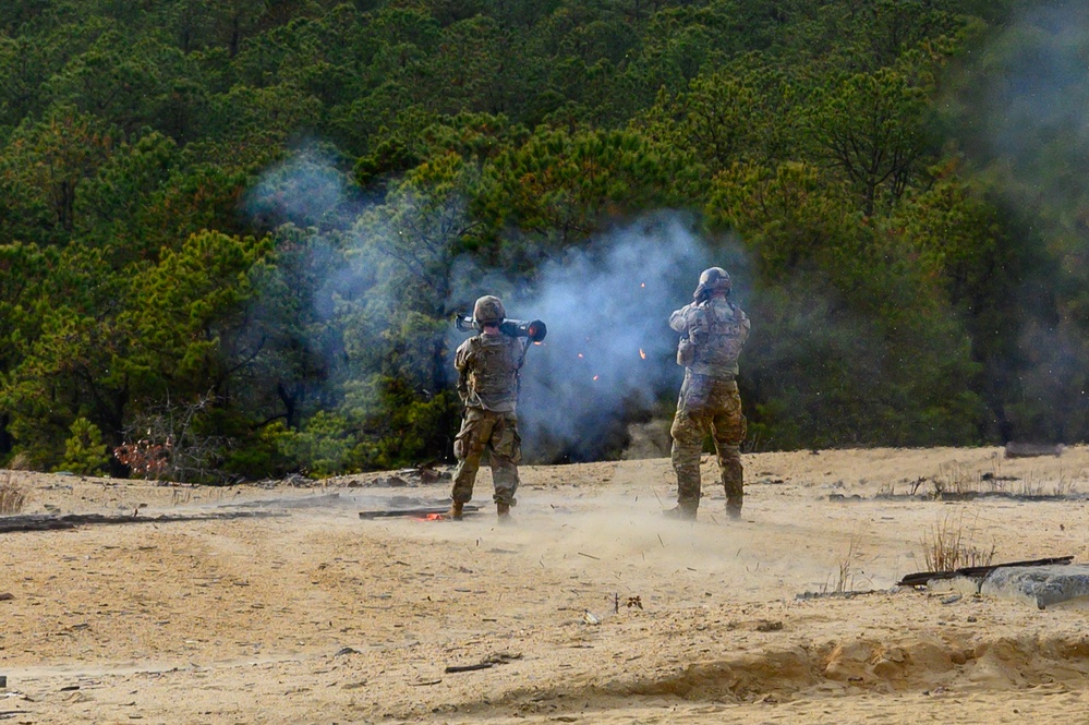 Bravo Co. 1-114th Infantry AT4 Range