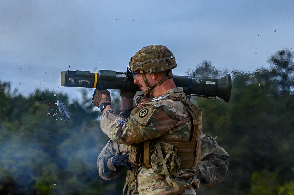 DVIDS - Images - Bravo Co. 1-114th Infantry AT4 Range [Image 16 of 18]