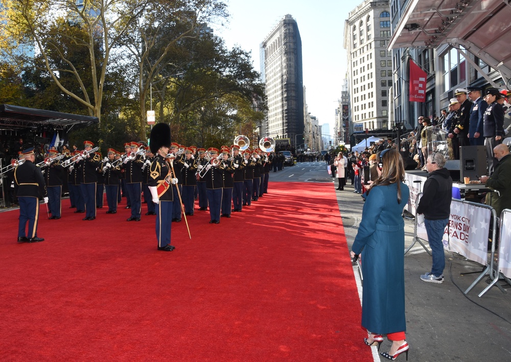 NYC Veterans Day parade 2023