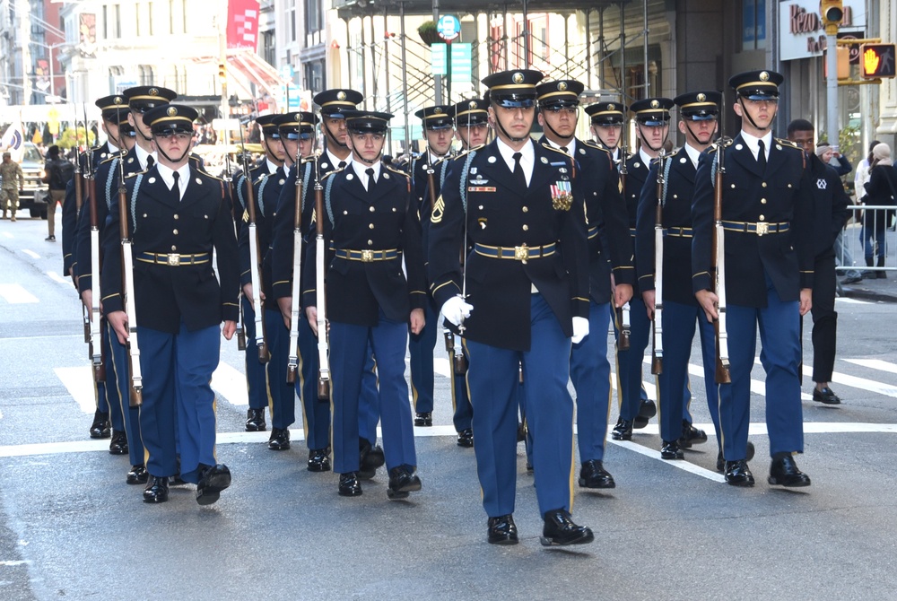 NYC Veterans Day parade 2023