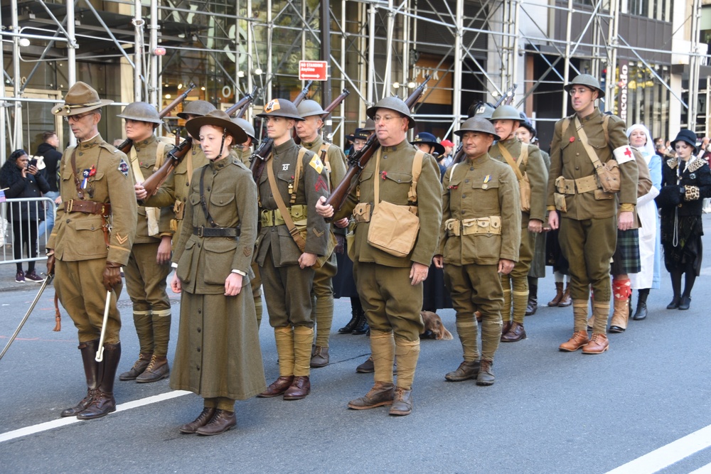 NYC Veterans Day parade 2023