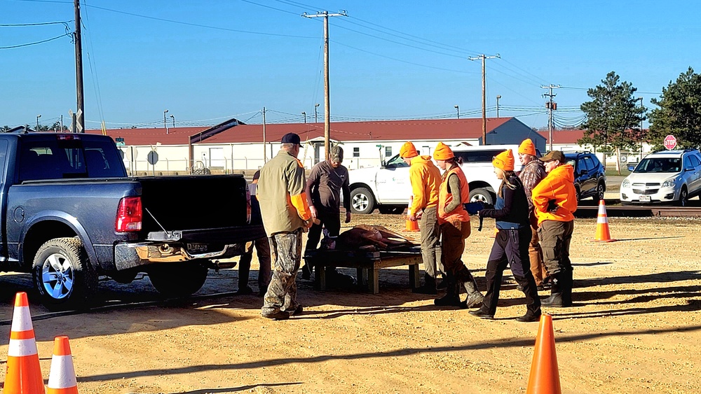 Hunters find success on opening weekend at 2023 gun-deer season at Fort McCoy