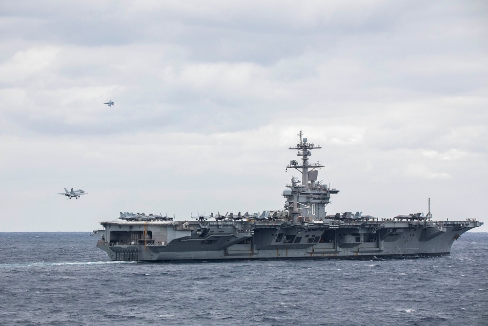 Carl Vinson Conducts Flight Operations