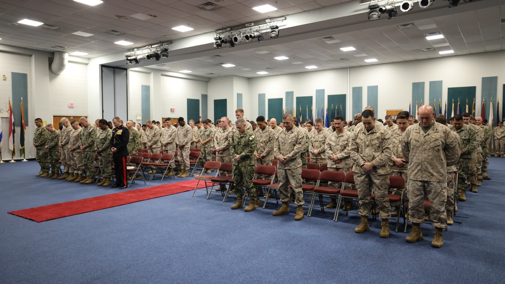 Task Force 51, 5th Marine Expeditionary Brigade Celebrates 248th Marine Corps Birthday