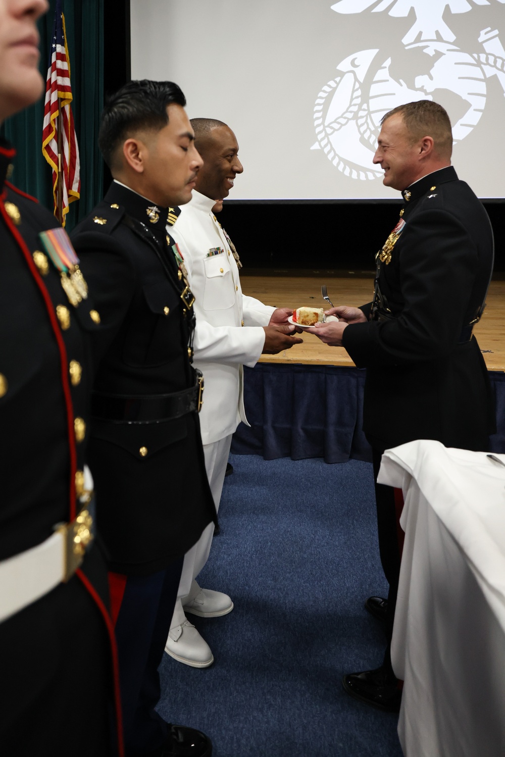 Task Force 51, 5th Marine Expeditionary Brigade Celebrates 248th Marine Corps Birthday