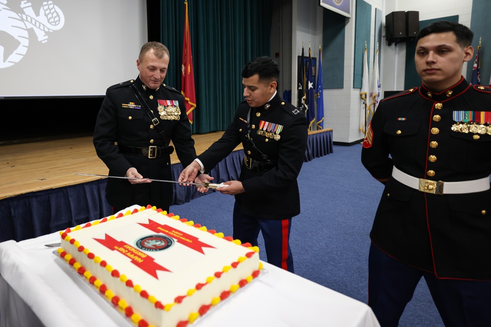 Task Force 51, 5th Marine Expeditionary Brigade Celebrates 248th Marine Corps Birthday