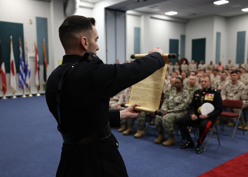 Task Force 51, 5th Marine Expeditionary Brigade Celebrates 248th Marine Corps Birthday