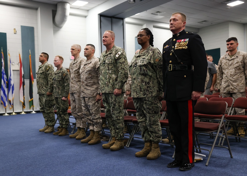 Task Force 51, 5th Marine Expeditionary Brigade Celebrates 248th Marine Corps Birthday