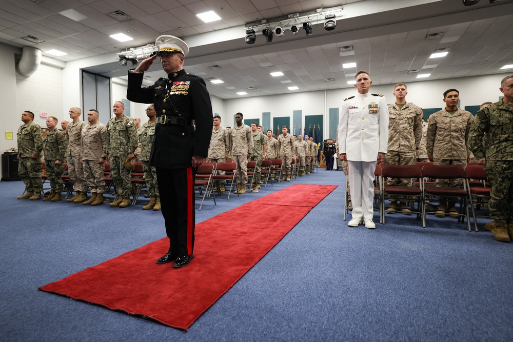 Task Force 51, 5th Marine Expeditionary Brigade Celebrates 248th Marine Corps Birthday