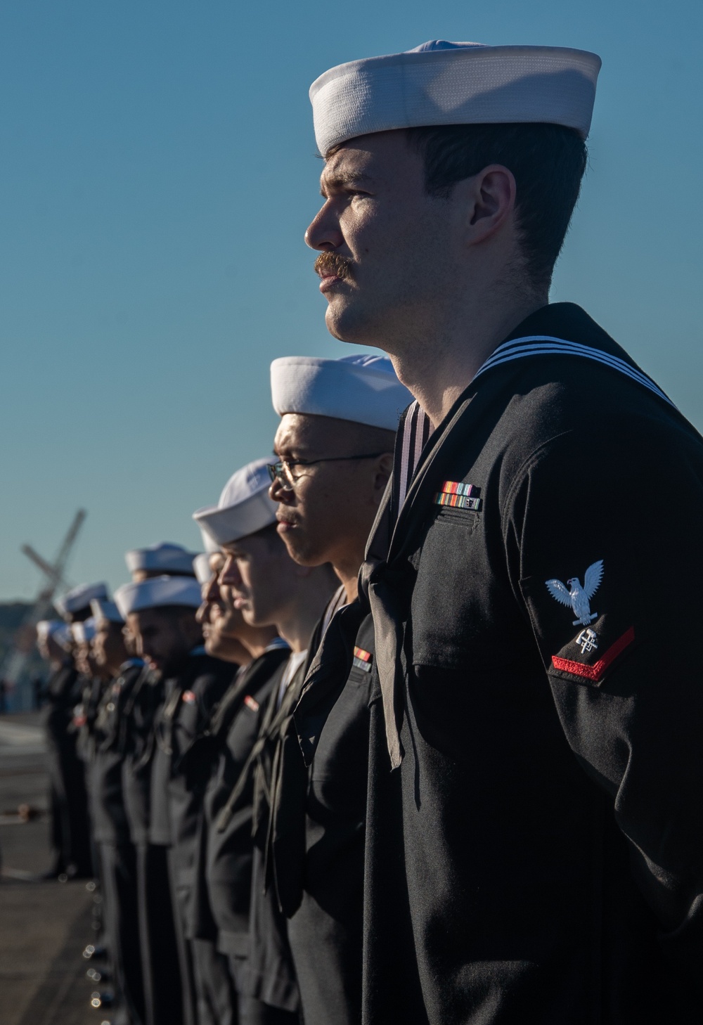 USS Ronald Reagan (CVN 76) returns to Yokosuka, Japan