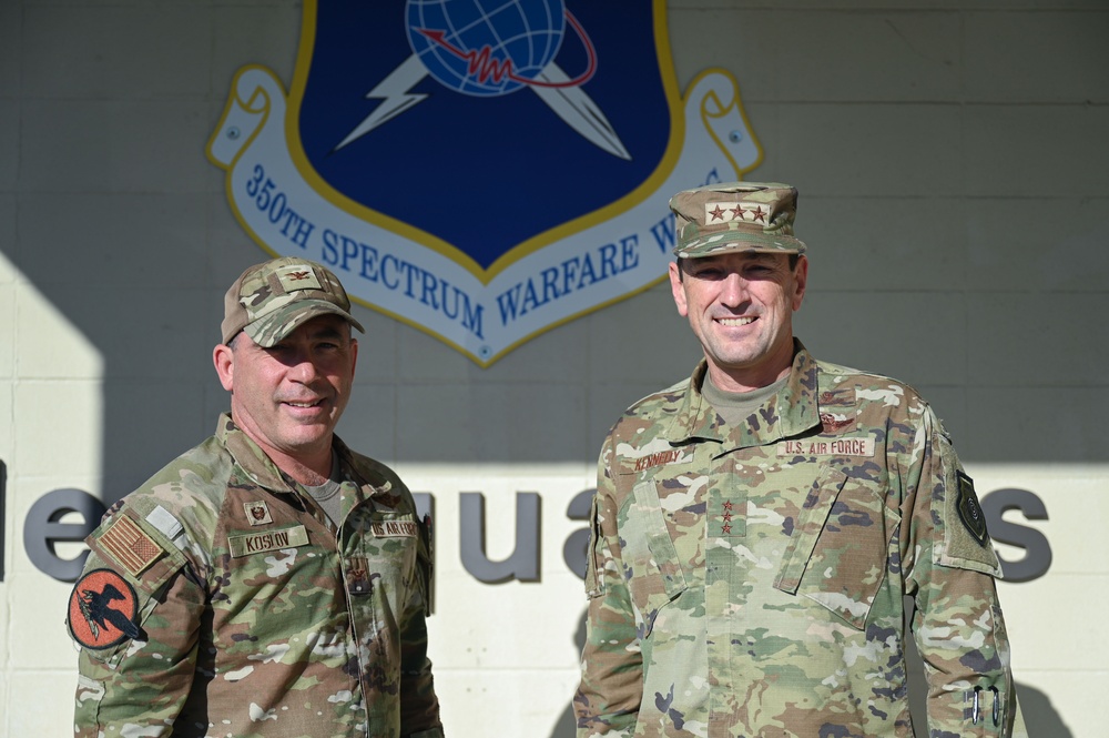 DVIDS - Images - 16th Air Force commander meets 350th Spectrum Warfare ...