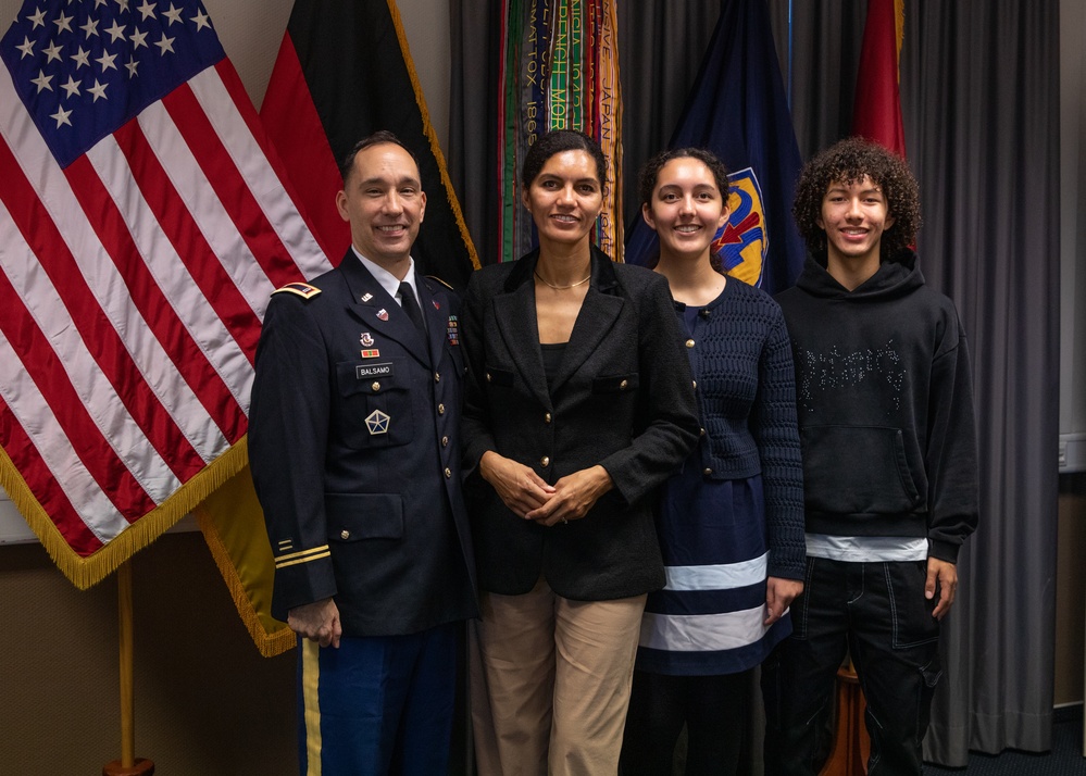 Chief Warrant Officer Balsamo Promotion Ceremony