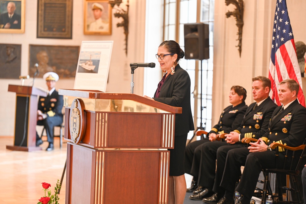 DVIDS - Images - SECNAV Names Ship After World War II Hero, Medal Of ...