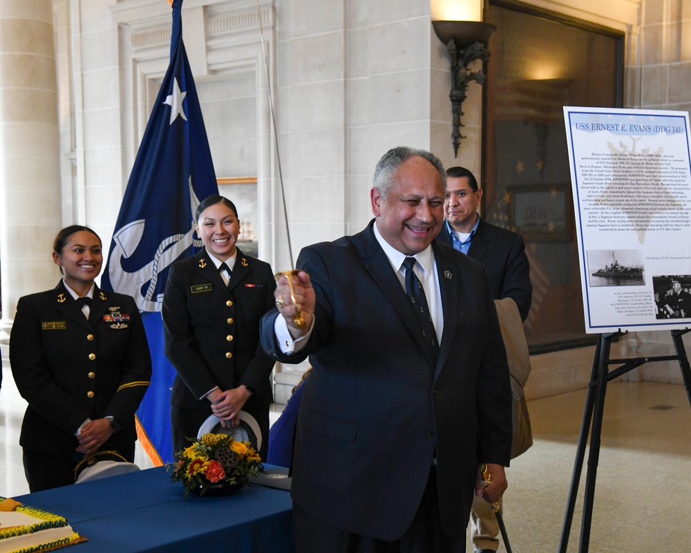 SECNAV Names Ship After World War II Hero, Medal of Honor Recipient Ernest E. Evans