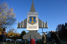 Dedication of Salute to Capital Guardians statue at National Harbor, MD