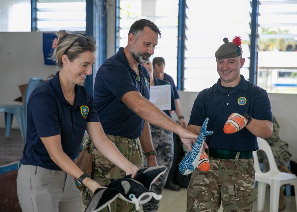 Pacific Partnership 2023: PP23 Engages with Local Children at STEM and Concert Event.