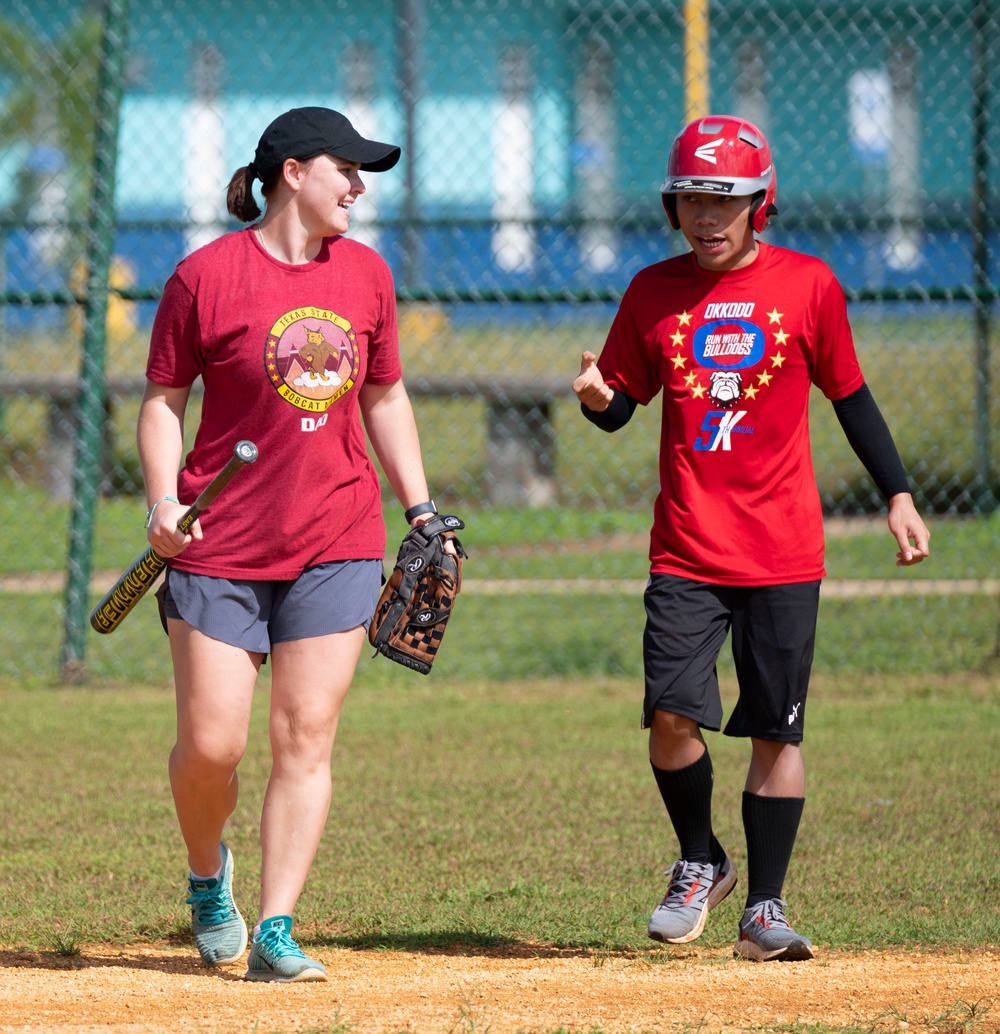 Andersen Air Force Base Airmen coach the Special Olympics