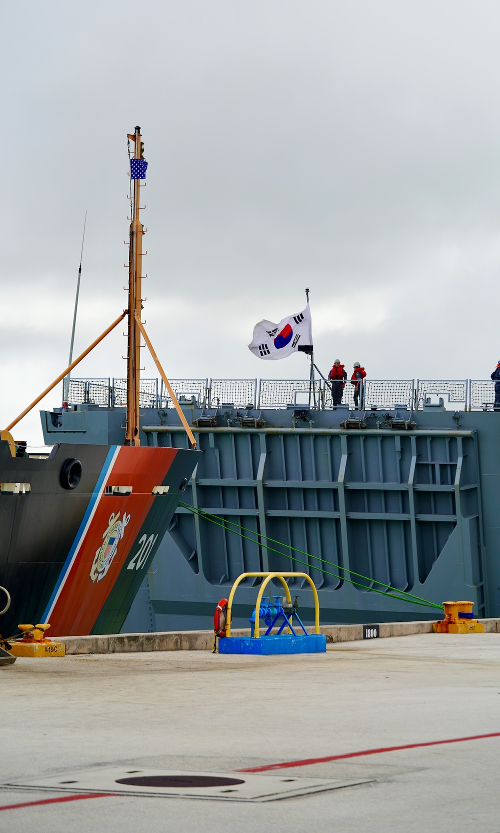 U.S. Coast Guard meets with Republic of Korea navy counterparts