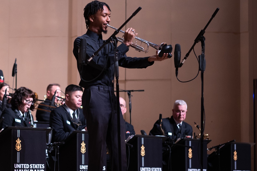 The United States Navy Band Commodores perform at the Inaugural Diversity in Music Summit