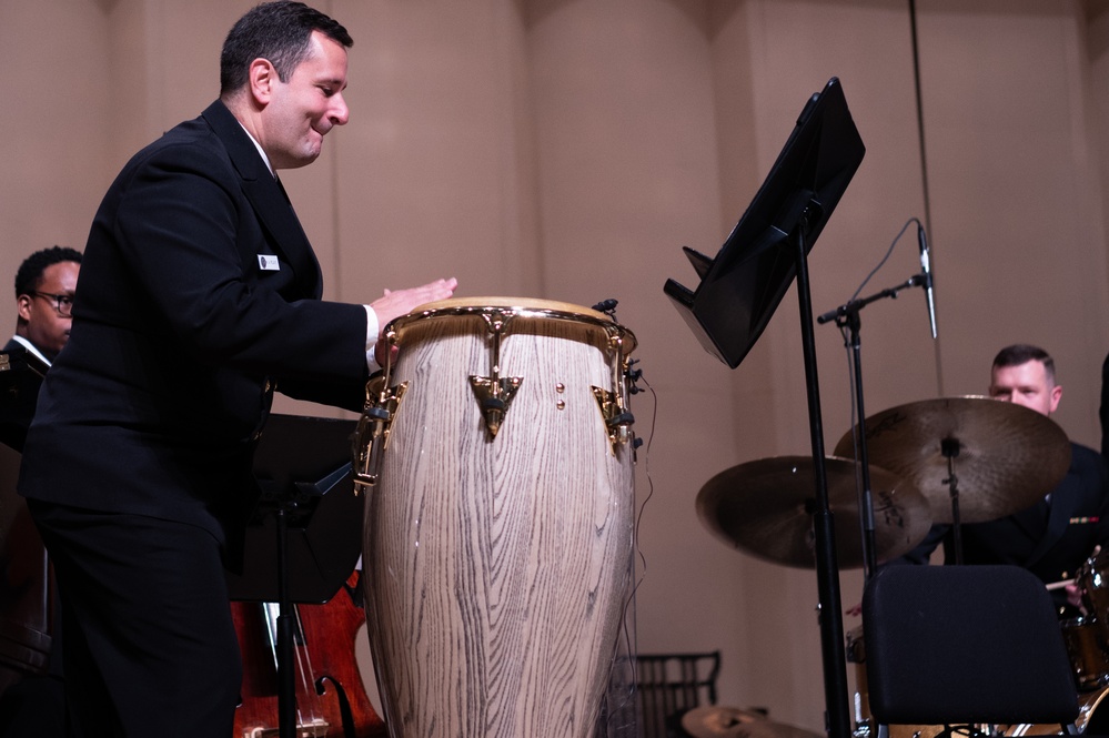 The United States Navy Band Commodores perform at the Inaugural Diversity in Music Summit