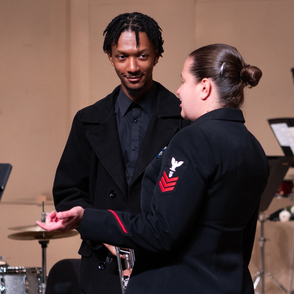 The United States Navy Band Commodores perform at the Inaugural Diversity in Music Summit