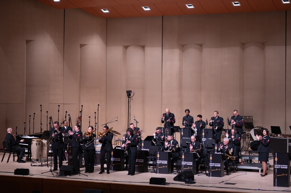 The United States Navy Band Commodores perform at the Inaugural Diversity in Music Summit