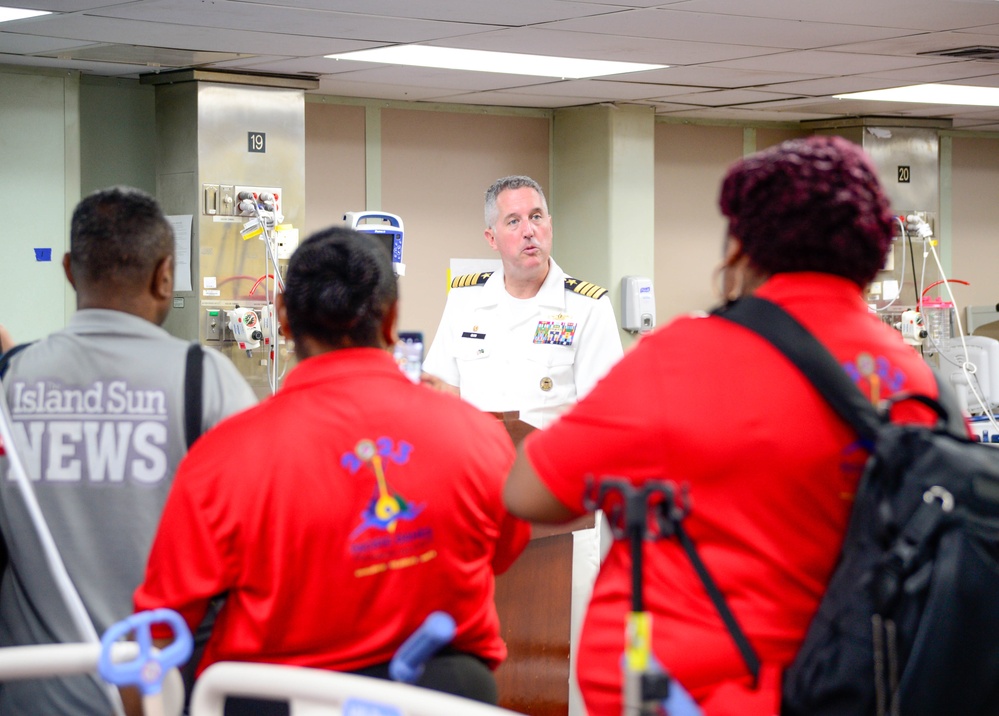 Pacific Partnership 2024-1: USNS Mercy Media Availability in Solomon Islands