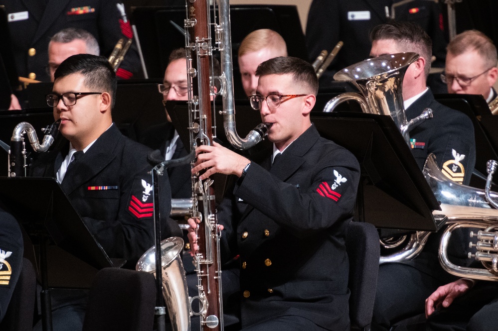 The United States Navy Concert Band perform at the Inaugural Diversity in Music Summit