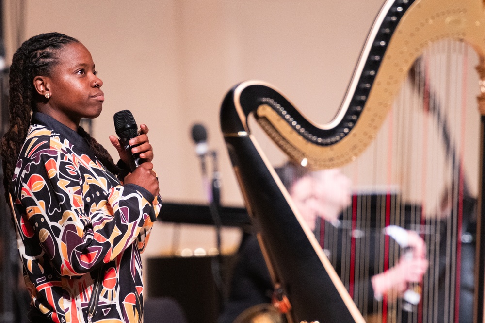 The United States Navy Concert Band perform at the Inaugural Diversity in Music Summit
