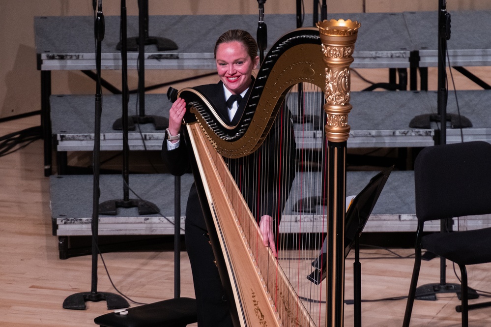 The United States Navy Concert Band perform at the Inaugural Diversity in Music Summit