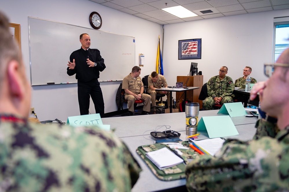 Rear Adm. Nowakowski Visits NRC Alameda