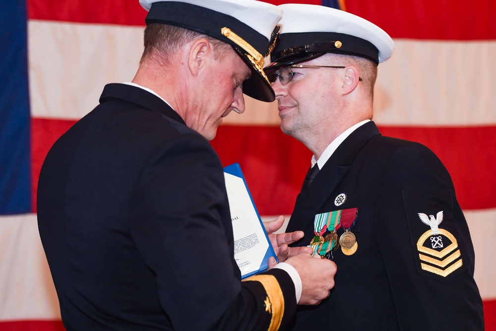 Commissioning Ceremony Aboard USS Hornet