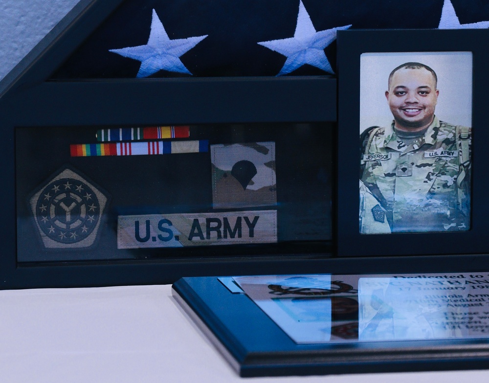 Nathaniel Jefferson Remembered by National Guard's 710th Medical Company