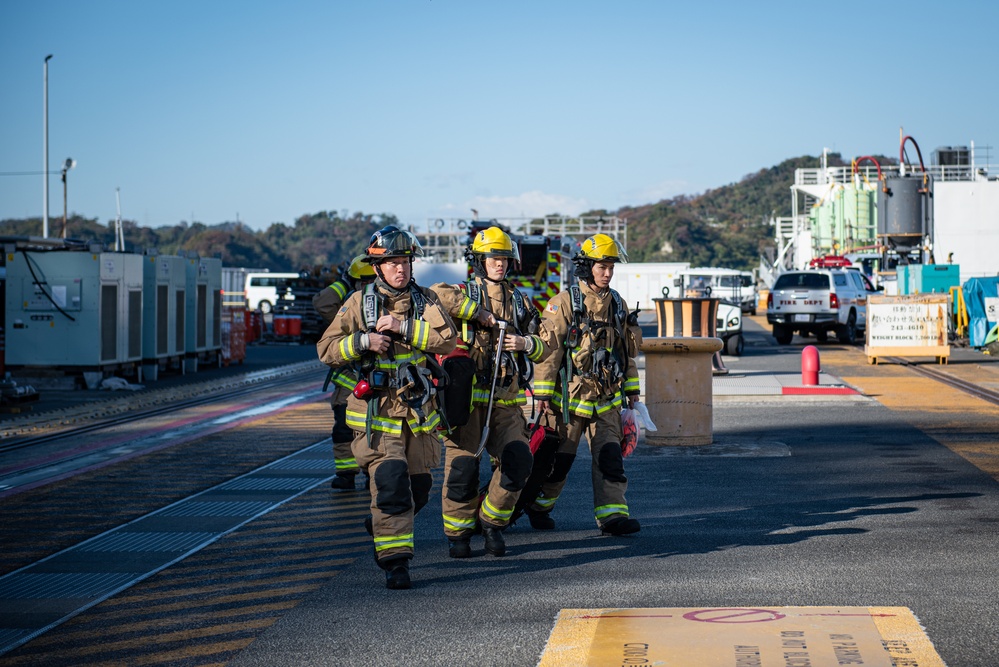 USS Milius (DDG 69) Chapter 12 Drill