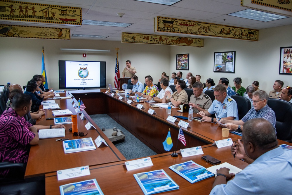 U.S. Indo-Pacific Command Officials and Palau Representatives Conclude Joint Committee Meeting in Palau